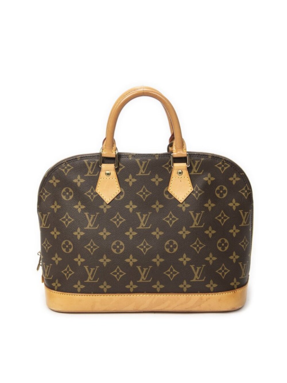 Louis Vuitton Alma Brown Monogram Canvas Handbag - Picture 5 of 10